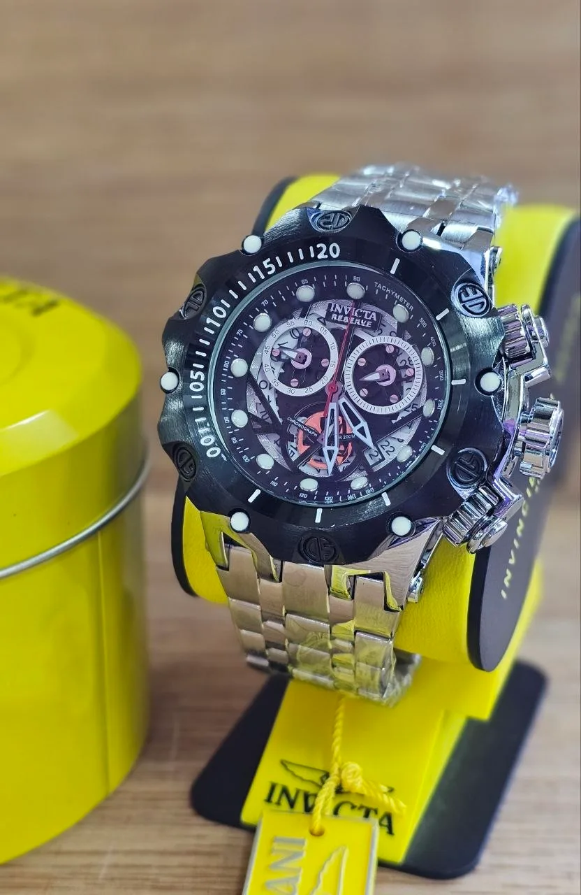 Invicta Skeleton Dorado
