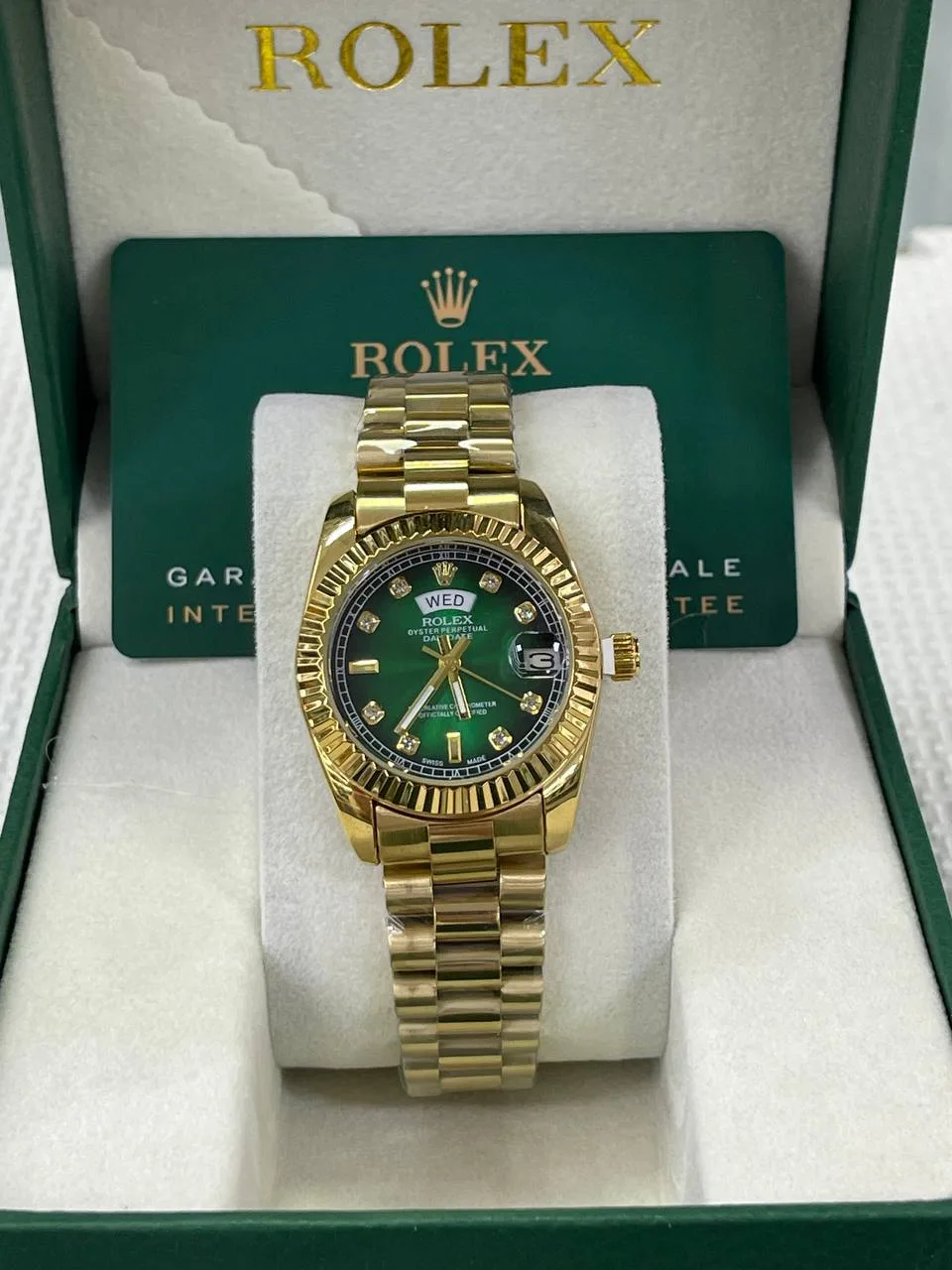 Rolex Day-Date Dama Verde